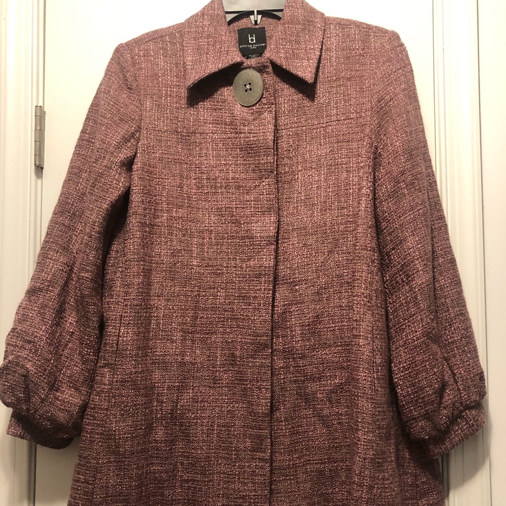 Women’s pink/gold jacket size 4